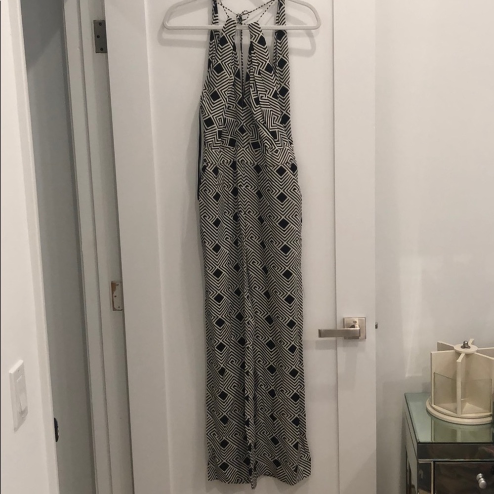 DVF geometric jumpsuit